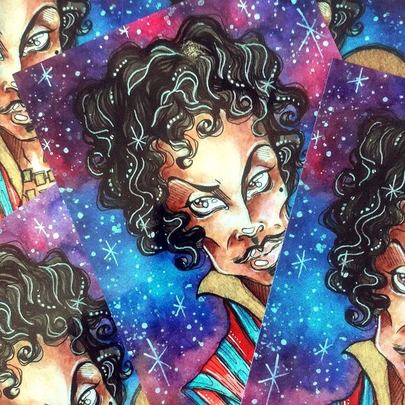 Prince Rogers Nelson 1980s Art Print The Artist Formerly Known as Prince - Picture 2 of 2